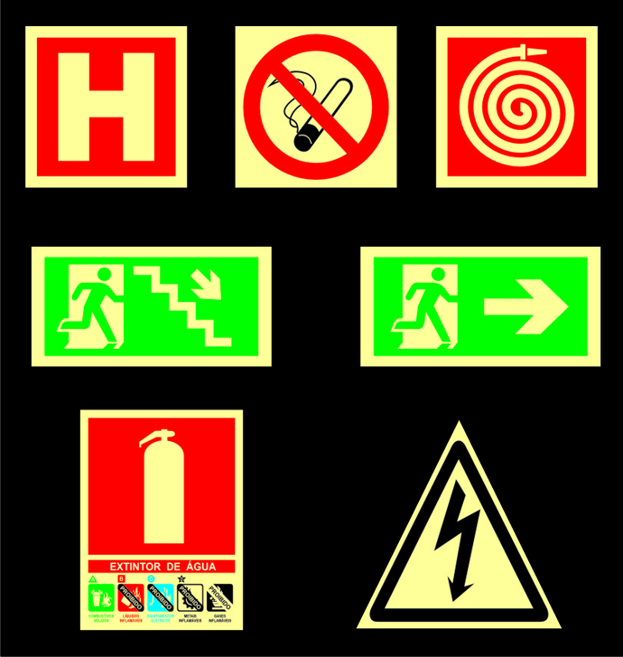Placas Fotoluminescentes