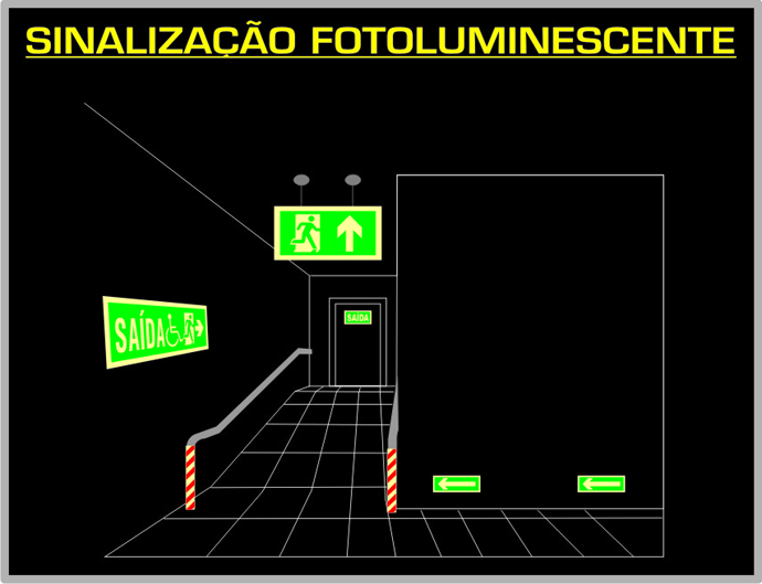 Sinalização Fotoluminescente